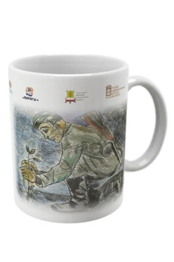 Кружка чайная с полной запечаткой "Солдат"