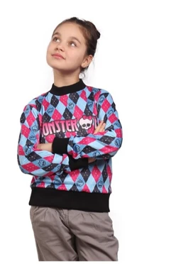 Свитшот Гарри детский из футера с полной запечаткой