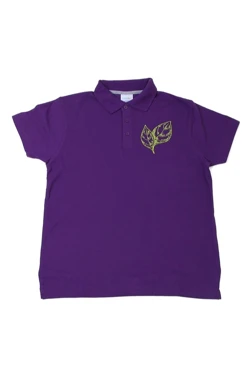 Поло Нэкст унисекс (Stan), однотонная "Листья"