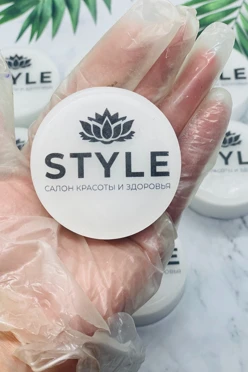 Мыло круглое с логотипом, 6 см