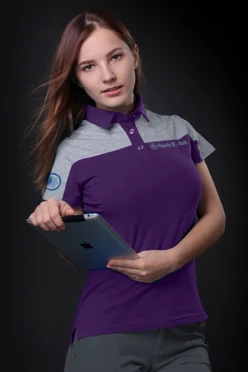 Поло Драйв женская комбинированная "Handy backup"