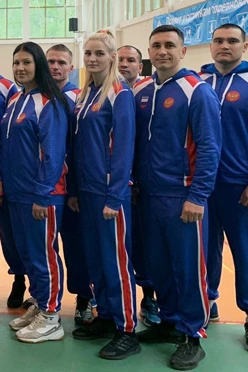 Спортивный костюм Юнайт унисекс с полной запечаткой "Patriot"