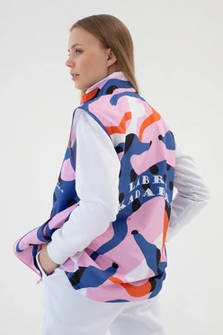 Жилет Брендон без подклада унисекс, с полной запечаткой