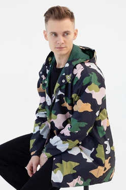 Дождевик Энерджи унисекс с полной запечаткой "Military Go"