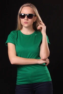 Футболка Премиум женская (Modern), однотонная