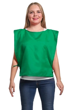 Накидка из шелка 50х55 см, однотонная зеленая