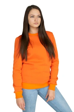 Свитшот Тревис из футера унисекс, однотонный