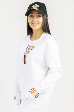 Толстовка Мартин из футера унисекс, однотонная "Euro 2024"