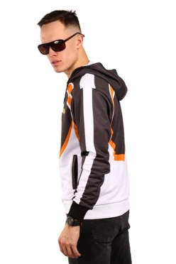 Балахон Ронни унисекс из адидаса с полной запечаткой "Fix lock"