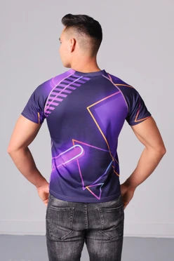 Футболка Спарк унисекс из ники с полной запечаткой