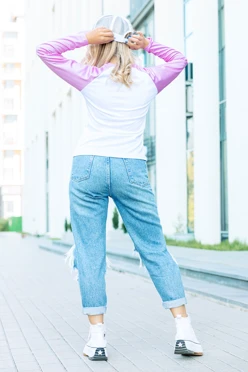 Лонгслив Спэйс Плюс женский с полной запечаткой