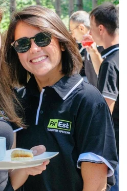 Поло Лайн унисекс комбинированная "ForEst"