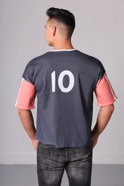 Футболка Бен оверсайз унисекс из кулирки хб с полной запечаткой