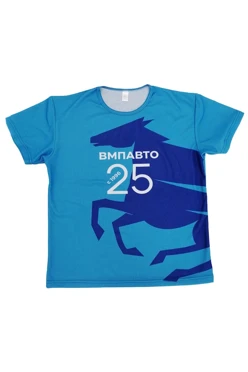 Футболка Гэлэкси унисекс из ложной сетки с полной запечаткой "ВМПавто"