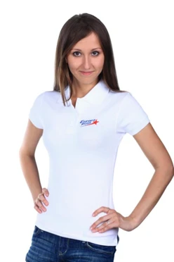 Поло Престиж женская (Modern), однотонная "Europa plus"