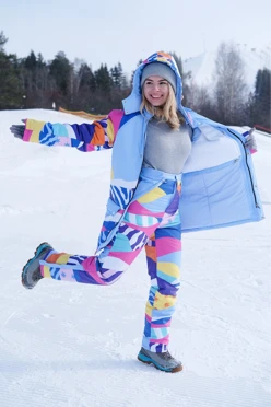 Куртка Вест с капюшоном на синтепоне унисекс, с полной запечаткой