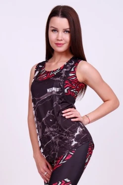 Майка Рекорд женская с полной запечаткой "MAX"