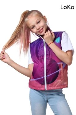 Жилет Брендон без подклада детский, с полной запечаткой