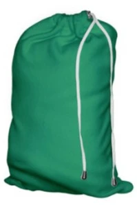 Плед Презент (во флисовом мешке) флисовый 155х170 см, однотонный зеленый