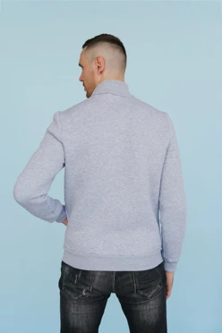 Толстовка Адриан из футера унисекс, с частичной запечаткой