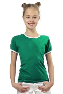 Футболка Атлетик детская, однотонная бирюзовая