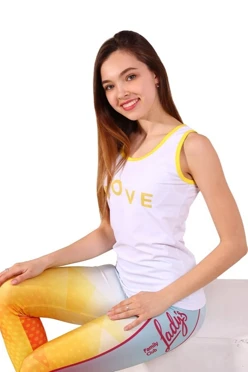 Майка Спорт женская однотонная