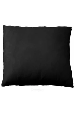 Подушка из спанбонда 30х30 см (холлофайбер), однотонная чёрная