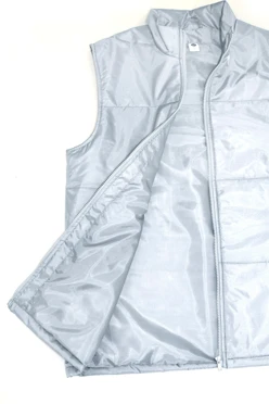 Жилет Оливер унисекс, однотонный белый