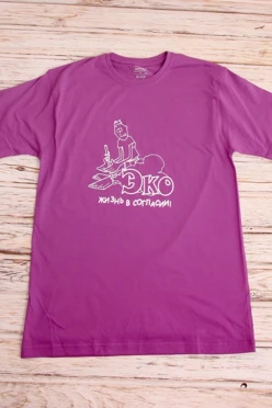 Футболка Премиум женская (Modern), однотонная "Эко"