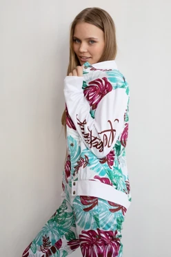 Бомбер Блэйд унисекс из футера с полной запечаткой