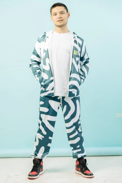 Спортивный костюм Юнайт унисекс из адидаса с полной запечаткой