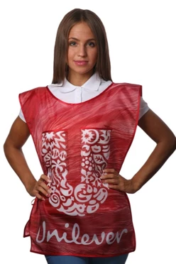 Накидка 50х70 см, с полной запечаткой "Unilever"