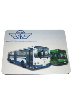 Коврик для мыши прямоугольный 3 мм, с полной запечаткой "НПАП"