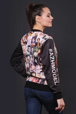 Свитшот Гарри унисекс из адидаса с полной запечаткой "Azhmodel"